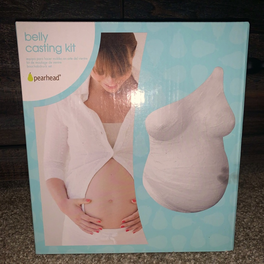 Unopened pregnancy belly casting kit